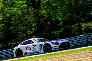 #93 SKY - Tempesta Racing GBR Mercedes-AMG GT3 Eddie Cheever ITA Christopher Froggatt GBR Silver Cup, Pre-Qualifying
