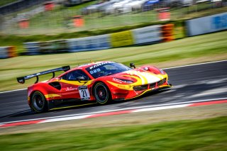 #21 AF Corse ITA Ferrari 488 GT3 Hugo Delacour ITA Cedric Sbirrazzuoli MCO Pro-Am Cup, Qualifying
