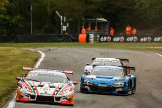#18 GSM Novamarine MCO Lamborghini Huracan GT3 Evo Isaac Tutumlu Lopez ESP Gerhard Tweraser AUT Silver Cup, Race 2
