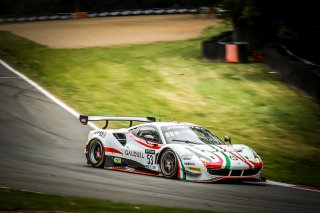 #53 AF Corse ITA Ferrari 488 GT3 Ulysse de Pauw BEL Pierre Alexandre Jean FRA Silver Cup, Race 2
