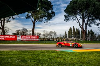 #21 AF Corse ITA Ferrari 488 GT3 Hugo DELACOUR ITA Cedric SBIRRAZZUOLI MCO Alessandro BALZAN ITA Gold Cup, Bronze Test, GT3
