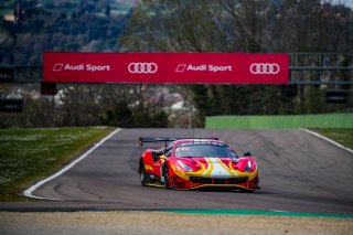 #21 AF Corse ITA Ferrari 488 GT3 Hugo DELACOUR ITA Cedric SBIRRAZZUOLI MCO Alessandro BALZAN ITA Gold Cup, GT3, Pre-Qualifying
