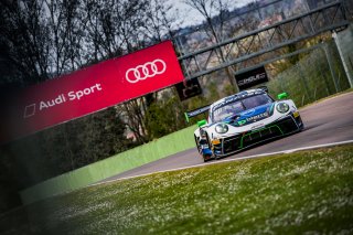 #54 Dinamic Motorsport ITA Porsche 911 GT3-R (991.II) Klaus BACHLER AUT Come LEDOGAR FRA Matteo CAIROLI ITA Pro, GT3, Pre-Qualifying
