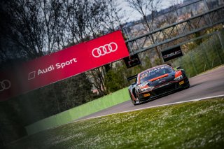 #10 Boutsen Racing BEL Audi R8 LMS evo II GT3 Adam ETEKI FRA Karim OJJEH CHE Benjamin LESSENNES BEL Gold Cup, GT3, Pre-Qualifying
