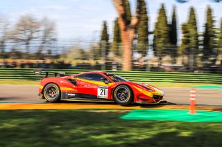 #21 AF Corse ITA Ferrari 488 GT3 Hugo DELACOUR ITA Cedric SBIRRAZZUOLI MCO Alessandro BALZAN ITA Gold Cup, Race
