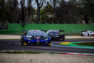 #19 Emil Frey Racing CHE Lamborghini Huracan GT3 Evo Arthur ROUGIER FRA Leo ROUSSEL FRA Giacomo ALTOE ITA Pro, GT3, Race
