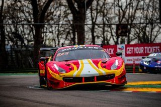 #21 AF Corse ITA Ferrari 488 GT3 Hugo DELACOUR ITA Cedric SBIRRAZZUOLI MCO Alessandro BALZAN ITA Gold Cup, GT3, Qualifying
