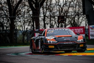 #10 Boutsen Racing BEL Audi R8 LMS evo II GT3 Adam ETEKI FRA Karim OJJEH CHE Benjamin LESSENNES BEL Gold Cup, GT3, Qualifying
