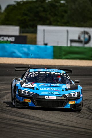 #25 Sainteloc Junior Team Audi R8 LMS evo II GT3 Aurelien Panis FRA Patric Niederhauser CHE Pro, Free Practice
