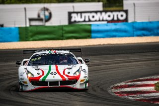 #53 AF Corse Ferrari 488 GT3 Pierre Alexandre Jean FRA Ulysse de Pauw BEL Silver Cup, Free Practice
