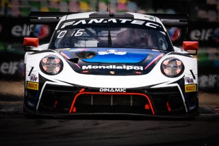 #56 Dinamic Motorsport Porsche 911 GT3-R (991.II) Giorgio Roda ITA Klaus Bachler AUT Pro, Free Practice
