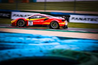 #21 AF Corse Ferrari 488 GT3 Hugo Delacour ITA Cedric Sbirrazzuoli MCO Pro-Am Cup, Free Practice
