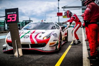 #53 AF Corse Ferrari 488 GT3 Pierre Alexandre Jean FRA Ulysse de Pauw BEL Silver Cup, Free Practice, GT3
