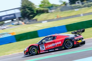#26 Sainteloc Junior Team Audi R8 LMS evo II GT3 Gilles Magnus BEL Nicolas Baert BEL Silver Cup, Qualifying 1
