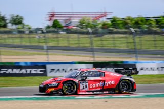 #26 Sainteloc Junior Team Audi R8 LMS evo II GT3 Gilles Magnus BEL Nicolas Baert BEL Silver Cup, Qualifying 1
