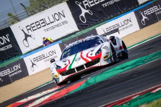 #53 AF Corse Ferrari 488 GT3 Pierre Alexandre Jean FRA Ulysse de Pauw BEL Silver Cup, Qualifying 2

