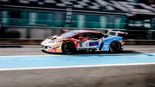 #18 GSM Novamarine Lamborghini Huracan GT3 Evo Gerhard Tweraser AUT Isaac Tutumlu Lopez ESP Silver Cup, Qualifying 2
