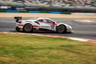 #53 AF Corse Ferrari 488 GT3 Pierre Alexandre Jean FRA Ulysse de Pauw BEL Silver Cup, Race 2
