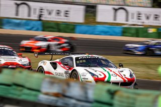 #53 AF Corse Ferrari 488 GT3 Pierre Alexandre Jean FRA Ulysse de Pauw BEL Silver Cup, Race 2
