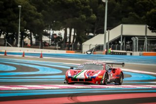 #52 AF Corse Ferrari 488 GT3 Stefano COSTANTINI ITA Louis MACHIELS BEL Andrea BERTOLINI ITA Pro-Am Cup, Bronze Test
