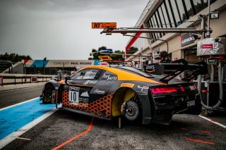 #10 Boutsen Racing Audi R8 LMS evo II GT3 Adam ETEKI FRA Karim OJJEH CHE Benjamin LESSENNES BEL Gold Cup, Bronze Test, FGTWC, Pitlane
