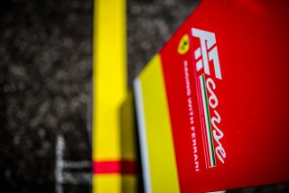 #21 AF Corse Ferrari 488 GT3 Hugo DELACOUR ITA Cedric SBIRRAZZUOLI MCO Alessandro BALZAN ITA Gold Cup, Bronze Test, FGTWC, Pitlane
