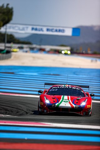 #52 AF Corse Ferrari 488 GT3 Stefano COSTANTINI ITA Louis MACHIELS BEL Andrea BERTOLINI ITA Pro-Am Cup, Free Practice
