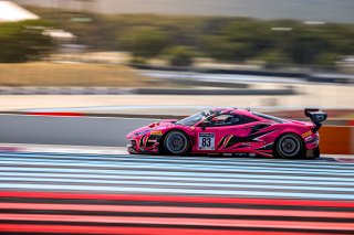 #83 Iron Dames Ferrari 488 GT3 Rahel FREY CHE Sarah BOVY BEL Michelle GATTING DNK Gold Cup, Free Practice
