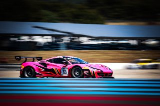 #83 Iron Dames Ferrari 488 GT3 Rahel FREY CHE Sarah BOVY BEL Michelle GATTING DNK Gold Cup, Free Practice
