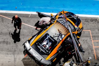 #10 Boutsen Racing Audi R8 LMS evo II GT3 Adam ETEKI FRA Karim OJJEH CHE Benjamin LESSENNES BEL Gold Cup, Free Practice, Pitlane
