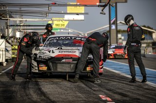 #12 Tresor by Car Collection Audi R8 LMS evo II GT3 Christopher HAASE DEU Mattia DRUDI SMR Luca GHIOTTO ITA Pro, Pre-Qualifying
