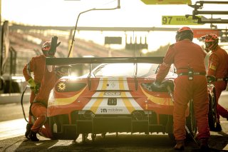 #21 AF Corse Ferrari 488 GT3 Hugo DELACOUR ITA Cedric SBIRRAZZUOLI MCO Alessandro BALZAN ITA Gold Cup, Pre-Qualifying
