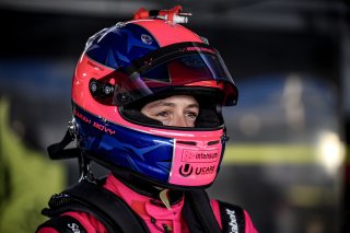 #83 Iron Dames Ferrari 488 GT3 Rahel FREY CHE Sarah BOVY BEL Michelle GATTING DNK Gold Cup, Pre-Qualifying
