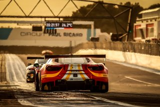 #21 AF Corse Ferrari 488 GT3 Hugo DELACOUR ITA Cedric SBIRRAZZUOLI MCO Alessandro BALZAN ITA Gold Cup, Pre-Qualifying
