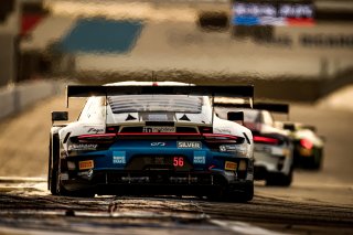 #56 Dinamic Motorsport Porsche 911 GT3-R (991.II) Giorgio RODA ITA Mauro CALAMIA CHE Marius NAKKEN NOR Silver Cup, Race

