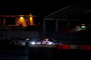 #11 Tresor by Car Collection Audi R8 LMS evo II GT3 Lorenzo PATRESE ITA Hugo VALENTE FRA Axel BLOM FIN Silver Cup, #112 JP Motorsport McLaren 720 S GT3 Patryk KRUPINSKI POL Maciej BLAZEK POL Joe OSBORNE GBR Gold Cup, Race
