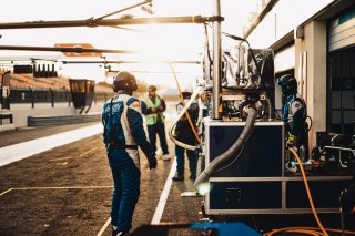 #19 Emil Frey Racing Lamborghini Huracan GT3 Evo Arthur ROUGIER FRA Leo ROUSSEL FRA Giacomo ALTOE ITA Pro, FGTWC, Pitlane, Race

