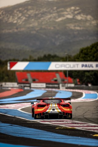 #21 AF Corse Ferrari 488 GT3 Hugo DELACOUR ITA Cedric SBIRRAZZUOLI MCO Alessandro BALZAN ITA Gold Cup, Qualifying
