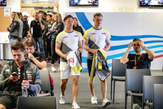 #50 Rowe Racing BMW M4 GT3 Neil VERHAGEN USA Max HESSE DEU Daniel HARPER GBR Pro, Drivers Briefing
