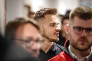 #24 Herberth Motorsport Porsche 911 GT3-R (991.II) Niki LEUTWILER CHE Alessio PICARIELLO BEL Ivan JACOMA CHE Pro-Am Cup, Drivers Briefing
