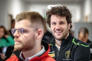 #563 VSR Lamborghini Huracan GT3 Evo Michele BERETTA ITA Yuki NEMOTO JPN Benjamin HITES CHL Silver Cup, Drivers Briefing
