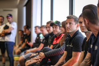 #111 JP Motorsport McLaren 720 S GT3 Christian KLIEN AUT Vincent ABRIL MCO Dennis LIND DNK Pro, Drivers Briefing
