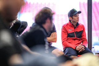 #46 Team WRT Audi R8 LMS evo II GT3 Frédéric VERVISCH  BEL Nico MÜLLER CHE Valentino ROSSI ITA Pro, Drivers Briefing
