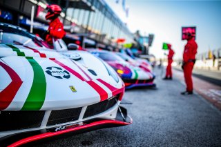 #53 AF Corse Ferrari 488 GT3 Ulysse de Pauw Pierre Alexandre Jean Silver Cup, FGTWC, Free Practice, Pitlane
