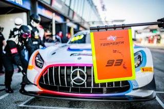 #93 SKY - Tempesta Racing Mercedes-AMG GT3 Christopher Froggatt Eddie Cheever Silver Cup, FGTWC, Free Practice, Pitlane
