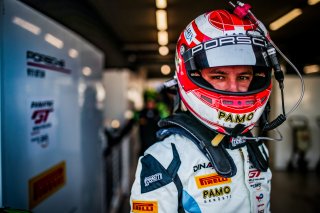 #56 Dinamic Motorsport Porsche 911 GT3-R (991.II) Giorgio Roda Klaus Bachler Pro, FGTWC, Free Practice, Pitlane
