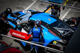 #25 Sainteloc Junior Team Audi R8 LMS evo II GT3 Aurelien Panis Patric Niederhauser Pro, Pitlane, Pre-Qualifying
