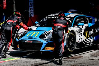 #33 Team WRT Audi R8 LMS evo II GT3 Jean-Baptiste Simmenauer Christopher Mies Pro, Pitlane, Pre-Qualifying
