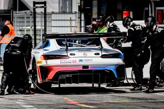 #93 SKY - Tempesta Racing Mercedes-AMG GT3 Christopher Froggatt Eddie Cheever Silver Cup, Pitlane, Pre-Qualifying
