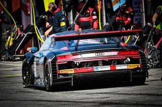 #99 Attempto Racing Audi R8 LMS evo II GT3 Alex Aka Nicolas Schll Silver Cup, Pitlane, Pre-Qualifying
